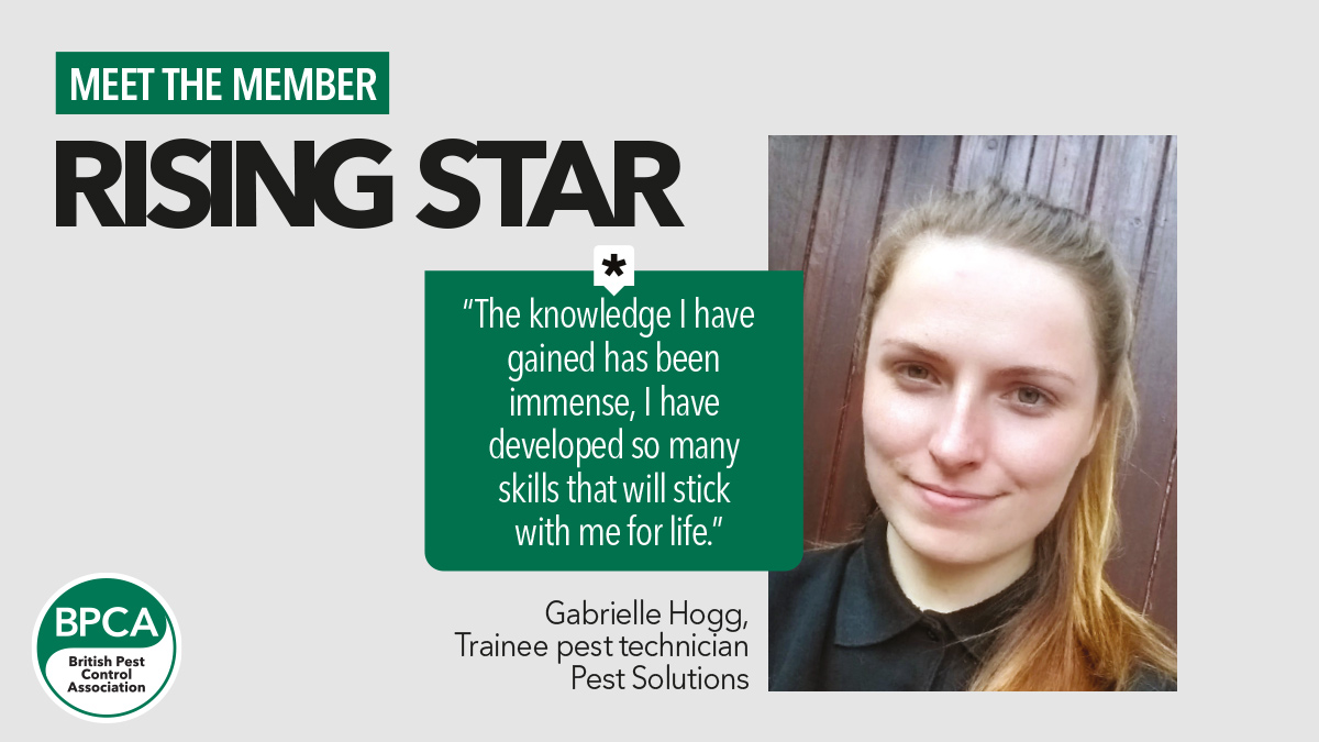 Meet the member Pest solutions and Gabrielle Hogg BPCA Meet the member Pest solutions and Gabrielle Hogg BPCA
